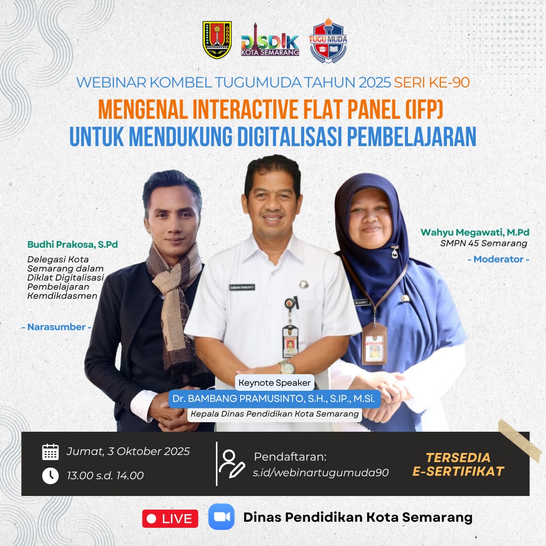 WEBINAR KOMUNITAS BELAJAR TUGUMUDA SERI KE-90